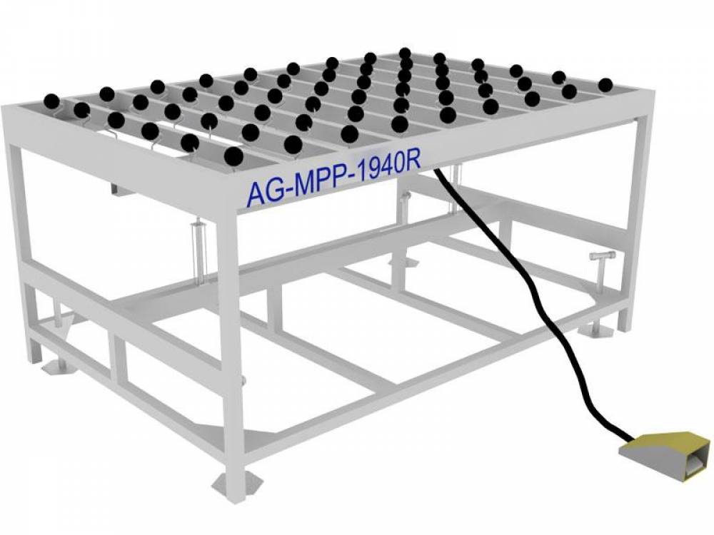 Mesa Posicionadora Pneumática para Furação Individual