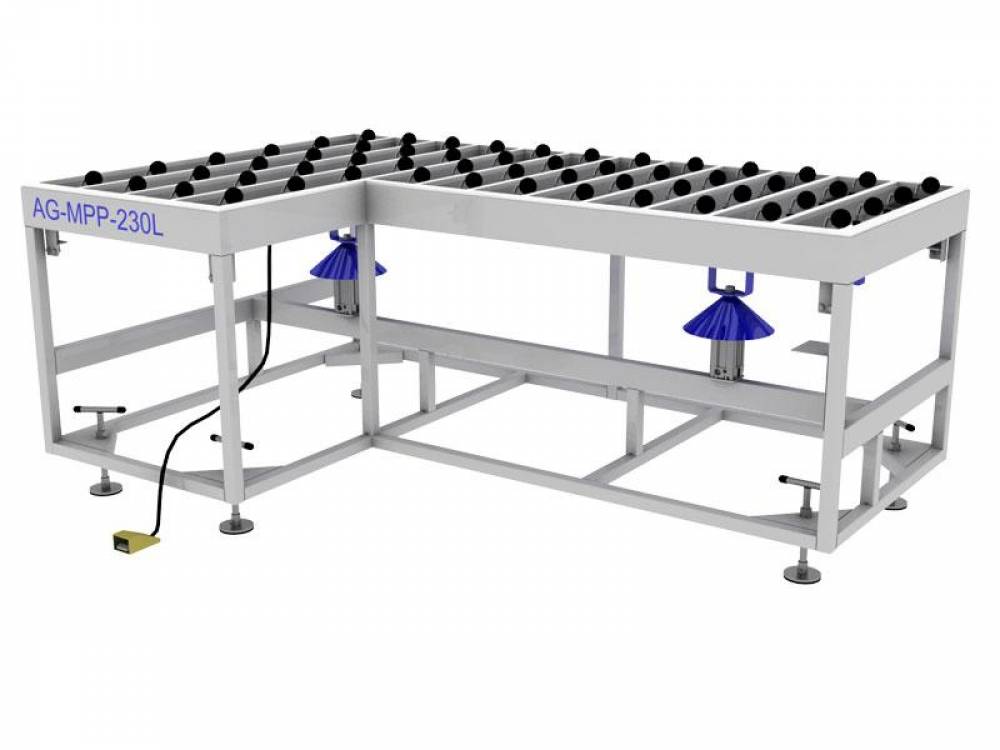 Mesa Posicionadora Pneumática para Furação Modelo L